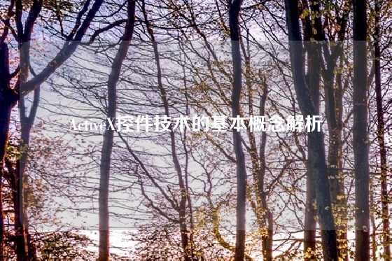 ActiveX控件技术的基本概念解析